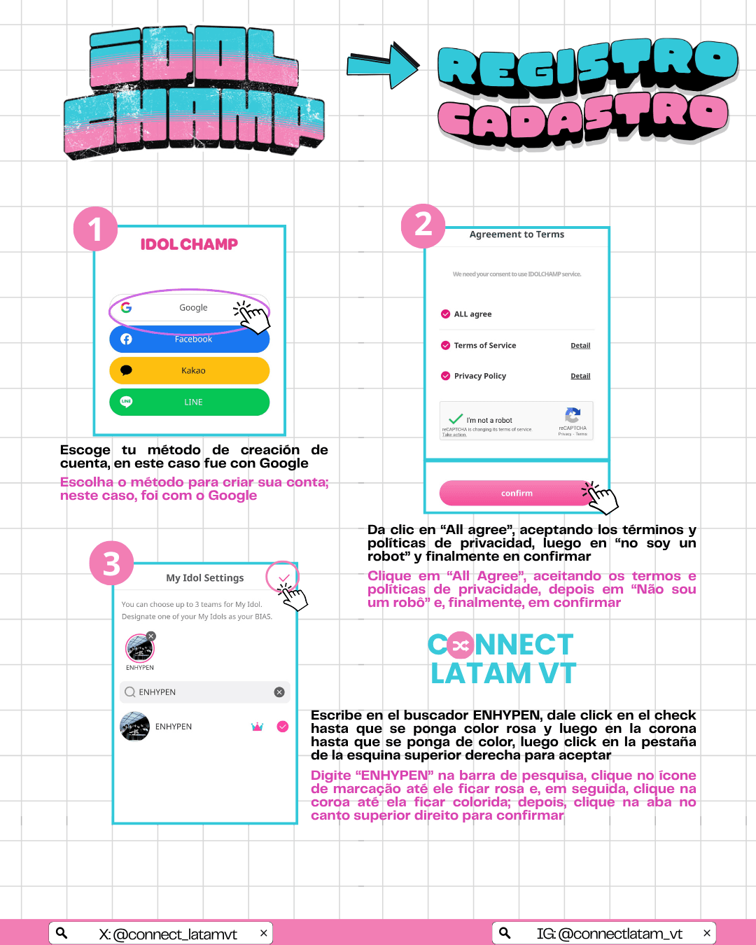 Tutorial Idolchamp paso 1
